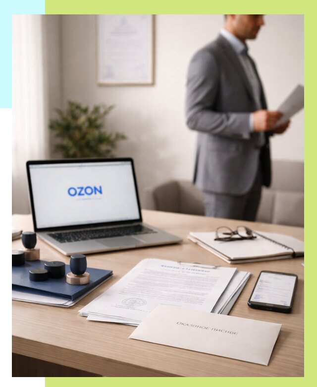 Отказное письмо для Ozon в Кимовске от 3608 р. | Сертэкс